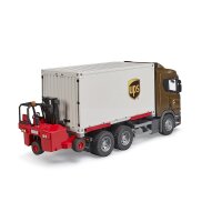 Bruder 03582 Scania Super 560R UPS Logistik-LKW mit...