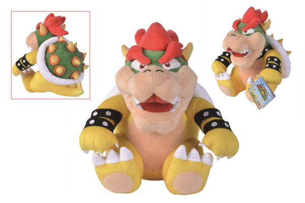 Simba Toys plush 109231532 Super Mario Bowser Plüsch, 27cm