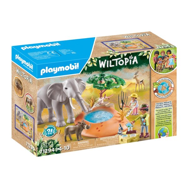 PLAYMOBIL 71294 WILTOPIA - Spritztour zum Wasserloch