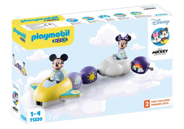 Playmobil 71320 - 1.2.3 & Disney: Mickys & Minnies Wolkenflug