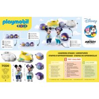 PLAYMOBIL 71320 - 1.2.3 & Disney: Mickys & Minnies Wolkenflug