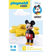 PLAYMOBIL 71321 - 1.2.3 & Disney: Mickys Drehsonne mit Rasselfunktion