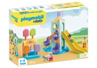 Playmobil 71326 1.2.3 1.2.3: Erlebnisturm mit Eisstand