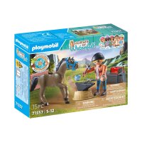 PLAYMOBIL 71357 Horses of Waterfall Hufschmied Ben &...