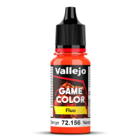 Vallejo 772156 Fluoreszierendes Orange 18 ml Flasche