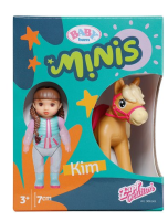 Zapf 906149 BABY born Minis - Playset Horse Fun Set mit Kim
