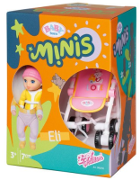 Zapf 906156 BABY born Minis - Playset SBuggy mit Eli