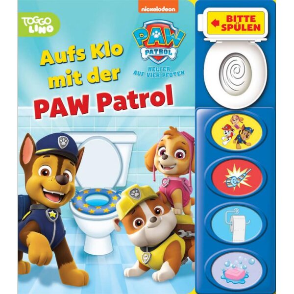 PAW Patrol 66532 - Aufs Klo mit der PAW Patrol - Soundbuch