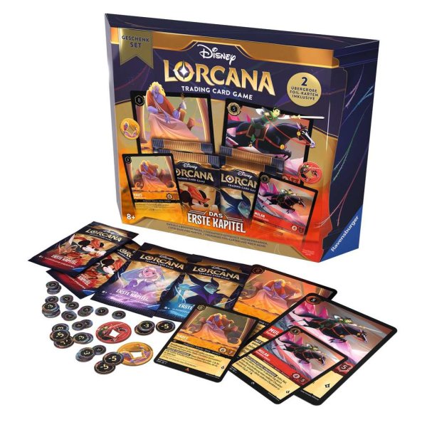 Ravensburger 11098198 Disney Lorcana: Das Erste Kapitel Geschenk-Set (Deutsch)