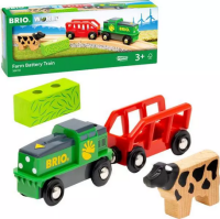 BRIO 63601800 Bauernhof-Batterie-Zug