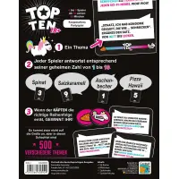 Asmodee COGD0009 Top Ten 18+