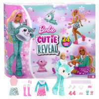 MATTEL HJX76  Barbie Cutie Reveal Adventskalender