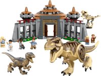 LEGO® 76961 Jurassic World™ Angriff des T.Rex und des Raptors aufs Besucherzentrum