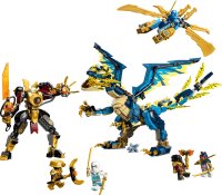 LEGO® 71796 NINJAGO Kaiserliches Mech-Duell gegen den Elementardrachen