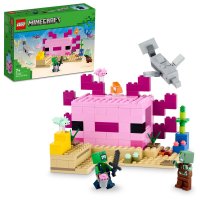 LEGO® 21247 Minecraft™ Das Axolotl-Haus