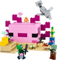LEGO® 21247 Minecraft™ Das Axolotl-Haus