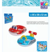 Happy People 77004 Kinderboot Polizei + Feuerwehr sortiert,