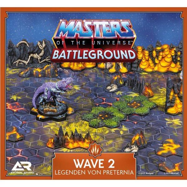Archon Studio ARCD0007 Masters of the Universe Battleground - Wave 2 Legends von Preternia