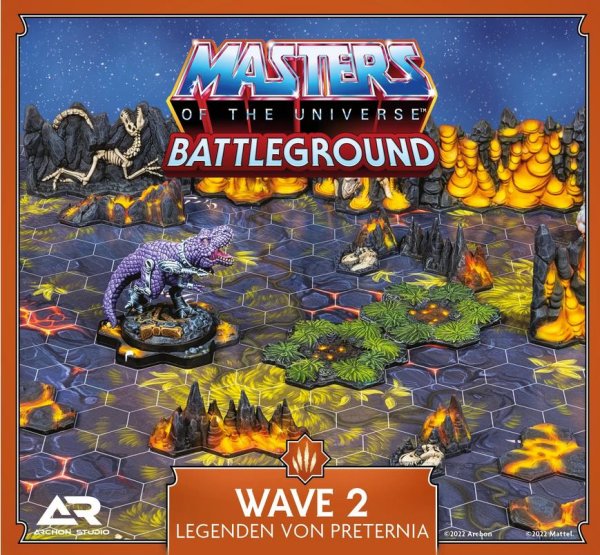 Archon Studio ARCD0007 Masters of the Universe Battleground - Wave 2 Legends von Preternia