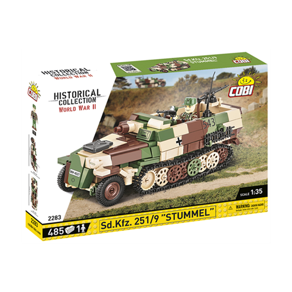 COBI 2283 Historische Modelle SD.KFZ.251/9 "STUMMEL"