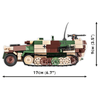 COBI 2283 Historische Modelle SD.KFZ.251/9 "STUMMEL"