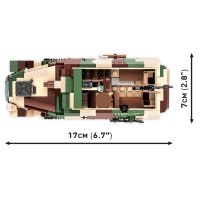 COBI 2283 Historische Modelle SD.KFZ.251/9 "STUMMEL"