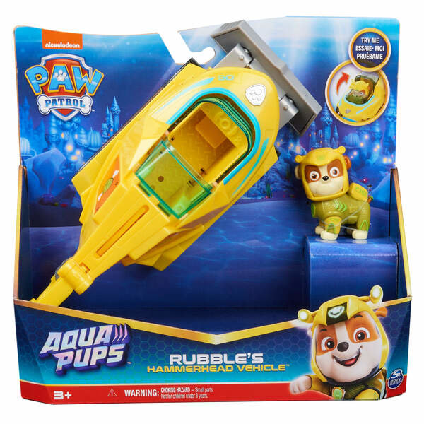 Spin Master 44673 PAW Aqua Pups Basic Vehicles Rubble