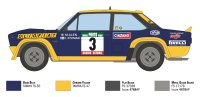 ITALERI 510003667 1:24 Fiat 131 Abarth Rally  O