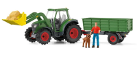 Schleich 42608 Traktor mit Anhänger  - FARM WORLD