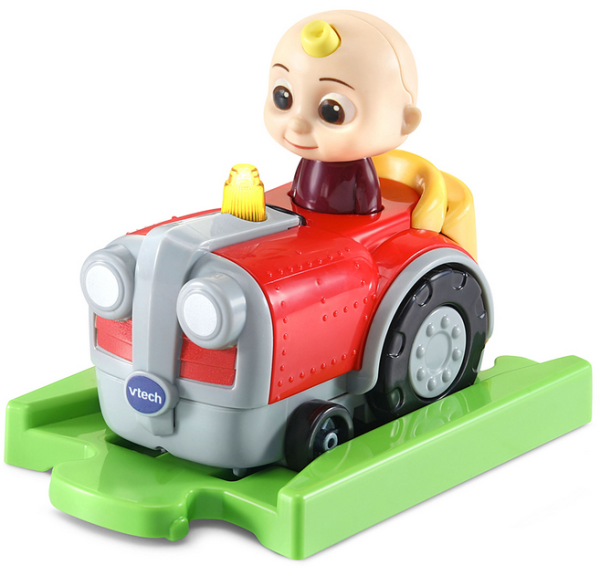 VTech 80-558104 Tut Tut Baby Flitzer - CoComelon JJs Traktor inkl. Schiene