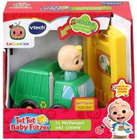 VTech 80-561404 Tut Tut Baby Flitzer - CoComelon JJs Müllwagen inkl. Schiene