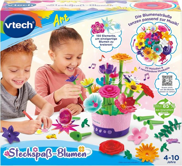 VTech 80-564204 Steckspaß Blume