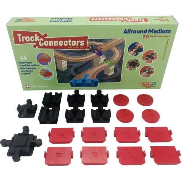 TOY2 - 21024 Track Connectors Rundum Mittel