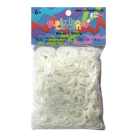 Rainbow Loom® RL079 Gummibänder Weiß