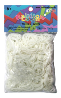 Rainbow Loom® RL079 Gummibänder Weiß