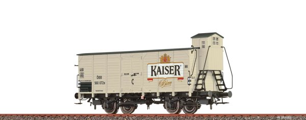 Brawa 49891 H0 Gedeckter Güterwagen [P] Bierwagen ÖBB, III, Kaiser