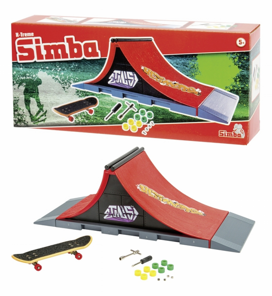 Simba 103304654 Finger Skateboard Rampe Ultimate