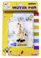 Simba 106334635 Art&Fun Water Pen Safari Malbuch