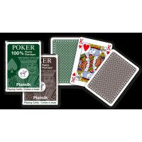 PIATNIK 136214 - Kartenspiel Kunstoff Poker Economy...