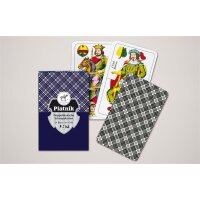 PIATNIK 1760 - Kartenspiel Schnapskarten 24 Blatt Karo,...