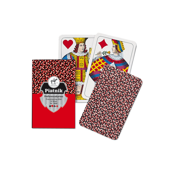 PIATNIK 180019 - Kartenspiel Preference 32 Blatt Blitz