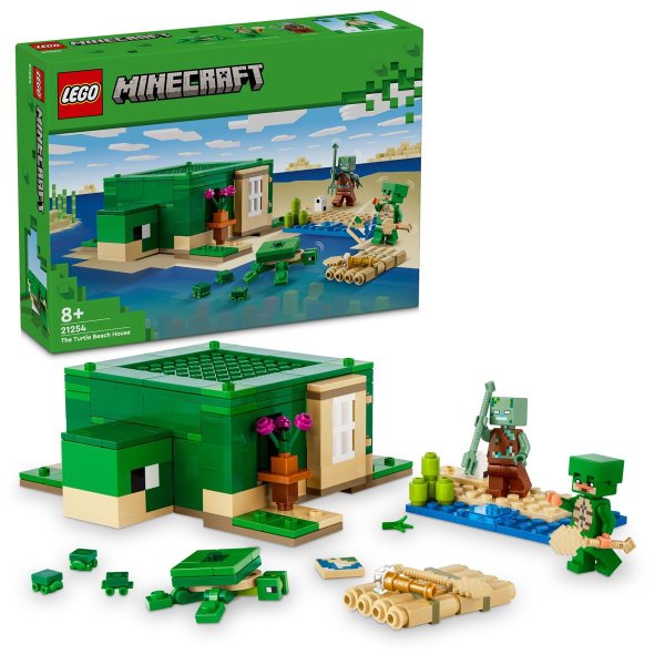 LEGO® 21254 Minecraft™ Das Schildkrötenstrandhaus