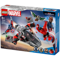 LEGO® 76292 Marvel Super Heroes Showdown zwischen Captain America und Red Hulk