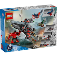 LEGO® 76292 Marvel Super Heroes Showdown zwischen Captain America und Red Hulk