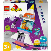 LEGO® 10422 DUPLO® 3-in-1-Spaceshuttle für viele Abenteuer