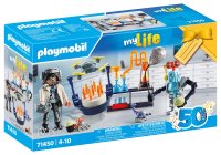 PLAYMOBIL 71450 City Life Forscher mit Robotern