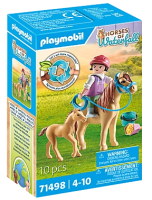 PLAYMOBIL 71498 Horses of Waterfall Kind mit Pony und Fohlen