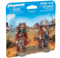 PLAYMOBIL 71508 DuoPack Bandit und Sheriff