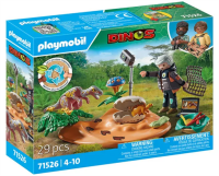 PLAYMOBIL 71526 Dinos Stegosaurus-Nest mit Eierdieb
