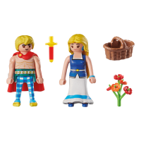 PLAYMOBIL 71544 Asterix: Tragicomix und Falbala - Asterix